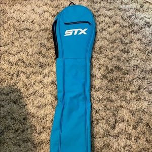 STX blue lacrosse bag